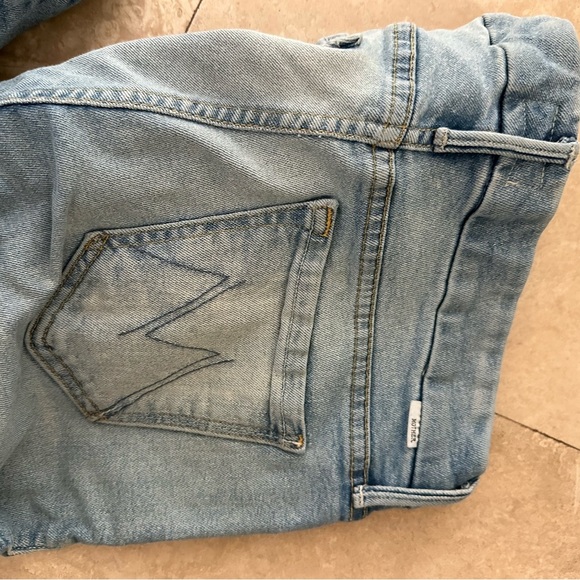 MOTHER The Looker Ankle Fray Jean Ready To Roll - Picture 4 of 6